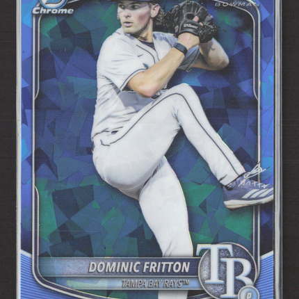 2025 Bowman Chrome Sapphire Edition Dominic Fritton #BDC-189