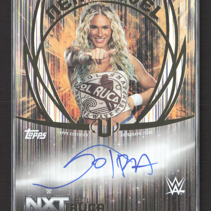 2025 Topps Universe WWE Next Level Sol Ruca #NLA-SRU Auto