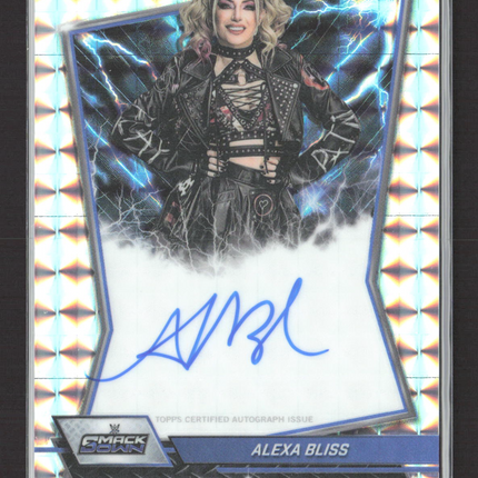 2026 Topps Chrome WWE Alexa Bliss #BBA-BLI Geometric Auto