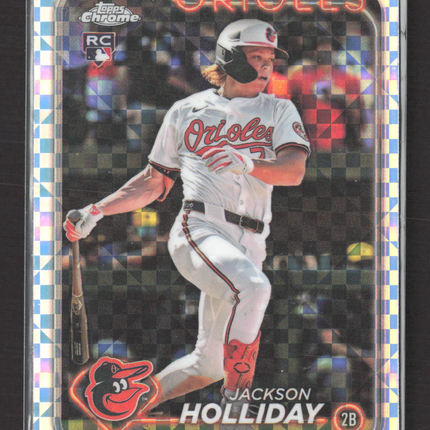 2024 Topps Chrome Update Jackson Holliday #USC200 X-Fractor RC