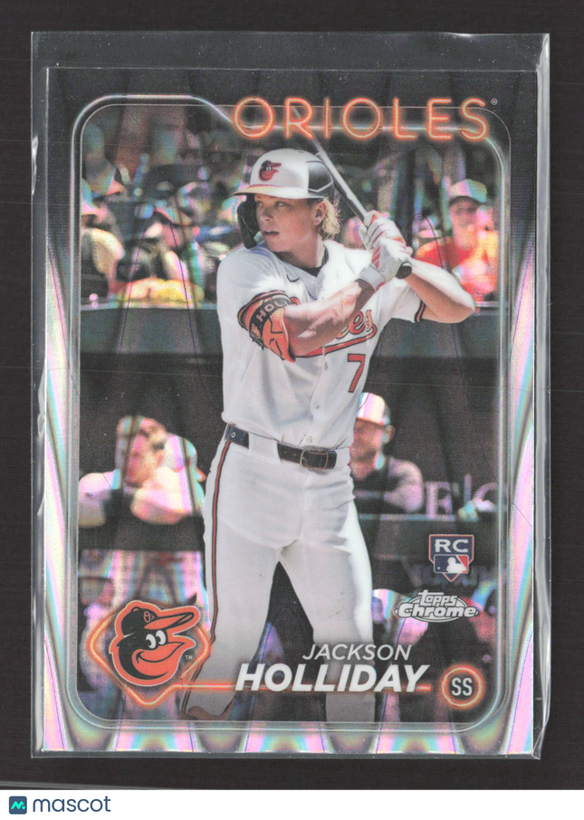2024 Topps Chrome Jackson Holliday #88 RayWave RC