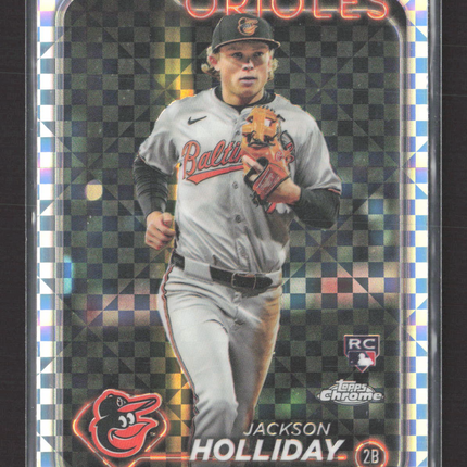 2024 Topps Chrome Update Jackson Holliday #USC89 X-Fractor RC