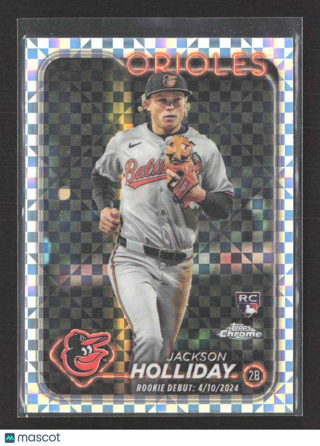 2024 Topps Chrome Update Jackson Holliday #USC89 X-Fractor RC