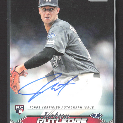 2024 Topps Stadium Club Jackson Rutledge #SCBA-JRU RC Auto