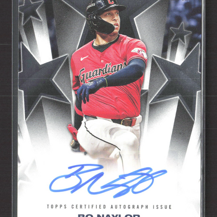 2025 Topps Baseball Stars Autograph Bo Naylor #BSA2-BN Auto