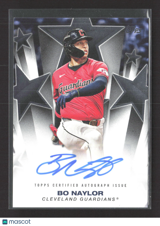 2025 Topps Baseball Stars Autograph Bo Naylor #BSA2-BN Auto