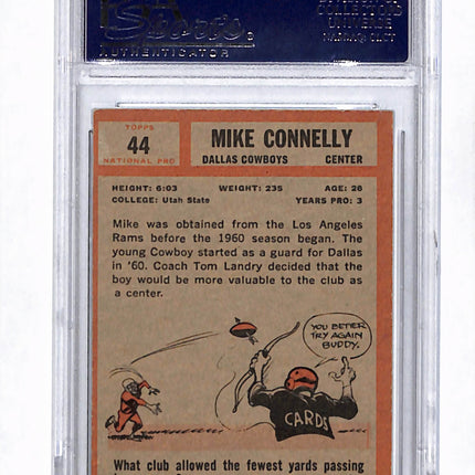 1962 Topps Mike Connelly #44 Auto Psa 10