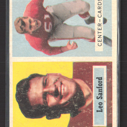1957 Topps Leo Sanford #74