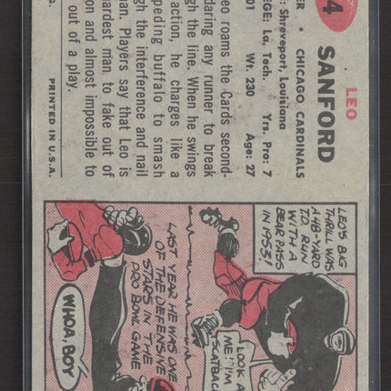 1957 Topps Leo Sanford #74