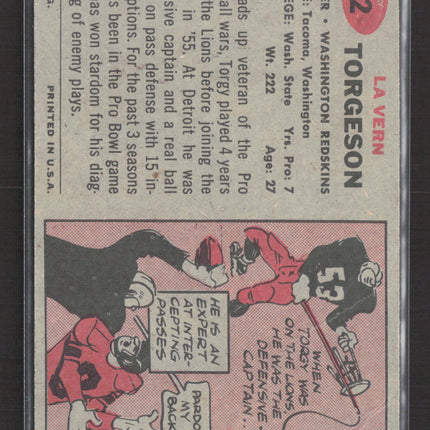 1957 Topps La Vern Torgeson #12