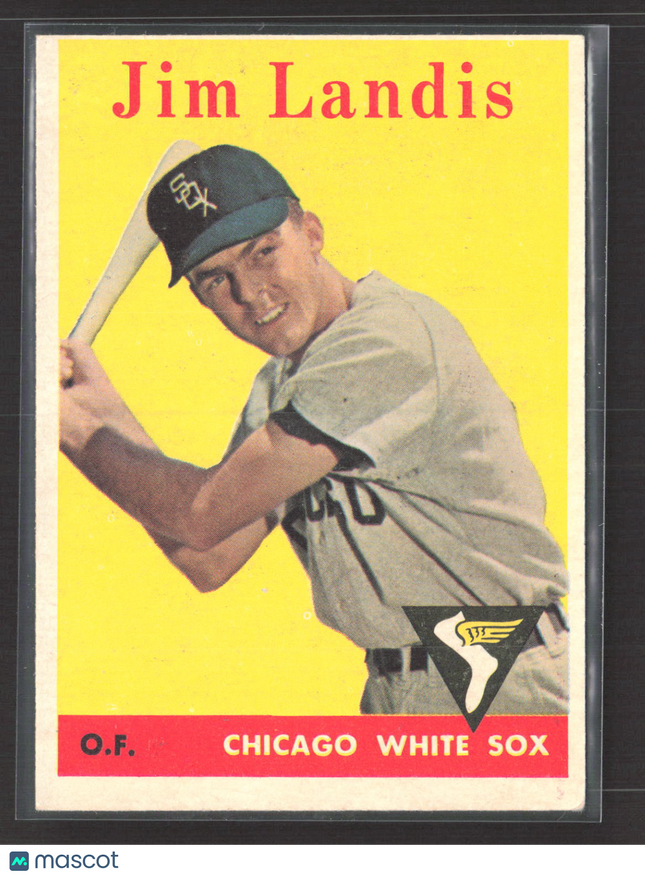 1958 Topps Jim Landis #108