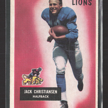 1955 Bowman Jack Christiansen #28