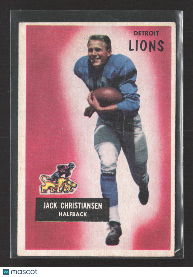 1955 Bowman Jack Christiansen #28