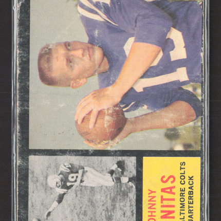 1962 Topps Johnny Unitas #1