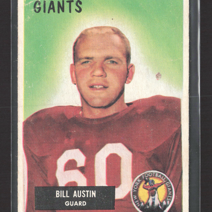 1955 Bowman Bill Austin #11