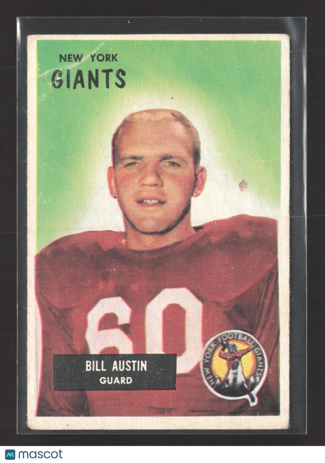 1955 Bowman Bill Austin #11