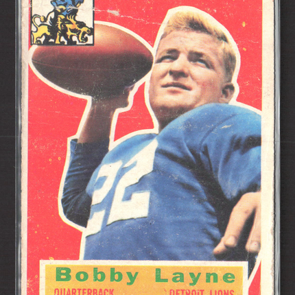 1956 Topps Bobby Layne #116