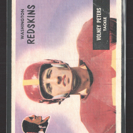 1955 Bowman Volney Peters #17