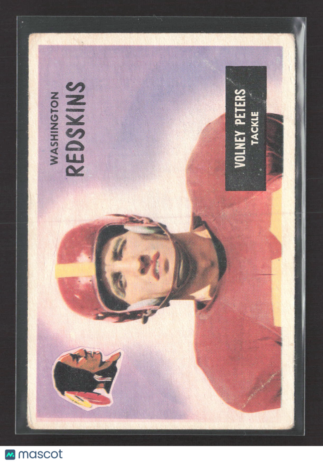 1955 Bowman Volney Peters #17