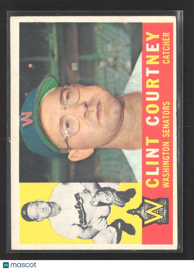 1960 Topps Clint Courtney #344
