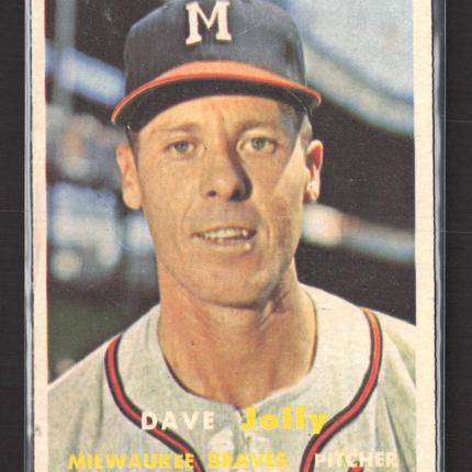 1957 Topps Dave Jolly #389