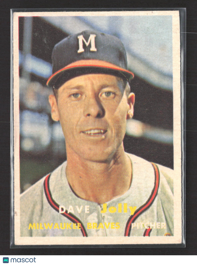 1957 Topps Dave Jolly #389