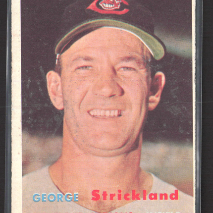 1957 Topps George Strickland #263