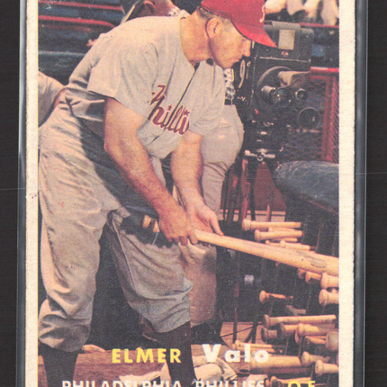 1957 Topps Elmer Valo #54