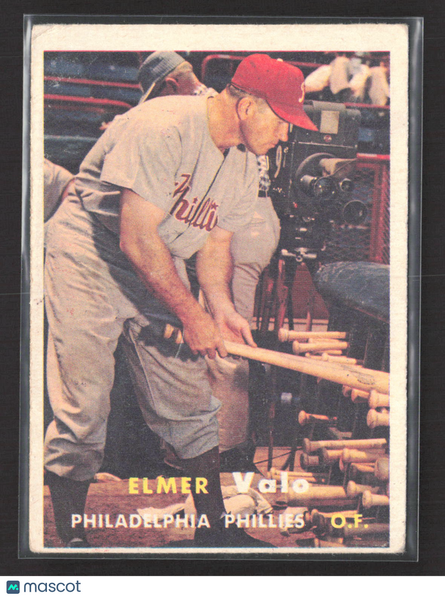 1957 Topps Elmer Valo #54