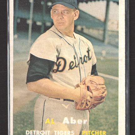 1957 Topps Al Aber #141