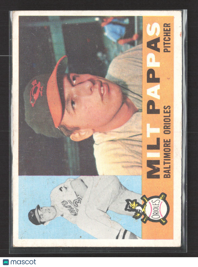 1960 Topps Milt Pappas #12