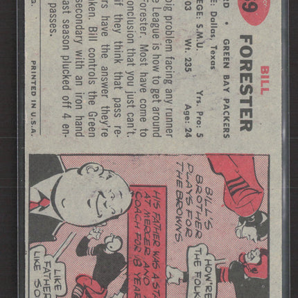 1957 Topps Bill Forester #69