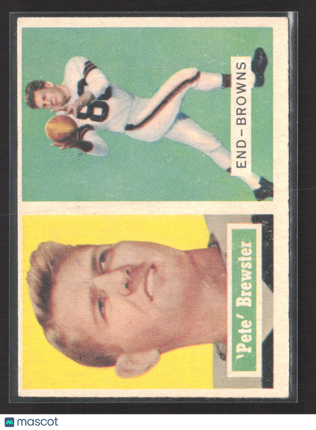 1957 Topps Pete Brewster Darrel Brewster #40