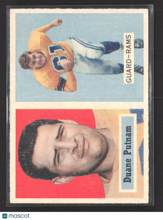 1957 Topps Duane Putnam #87