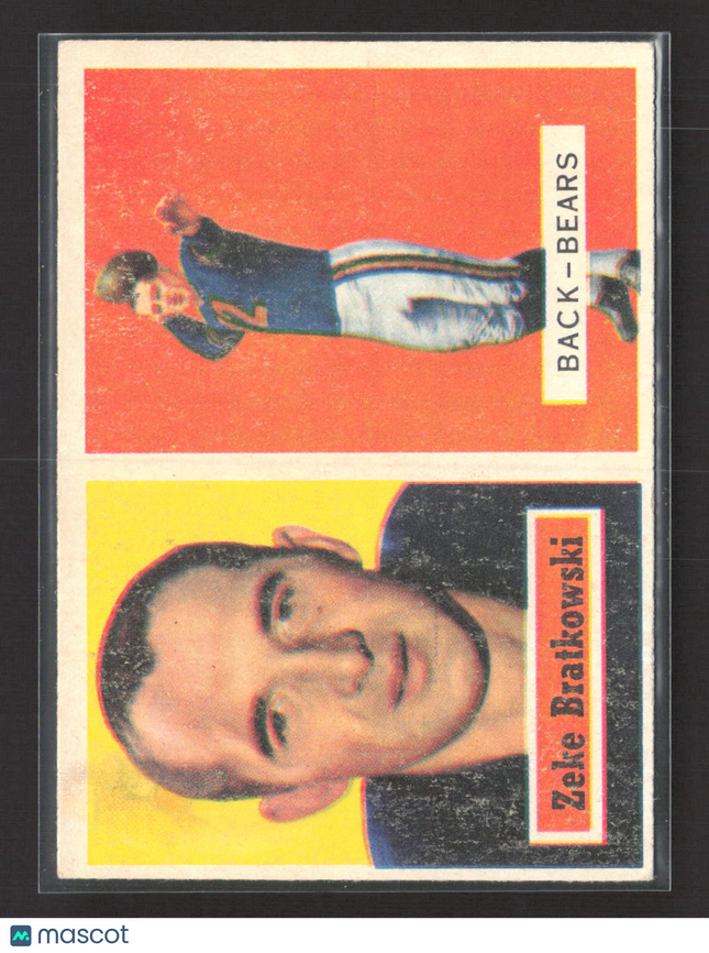 1957 Topps Zeke Bratkowski #140