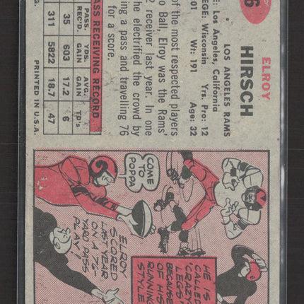 1957 Topps Elroy Hirsch #46