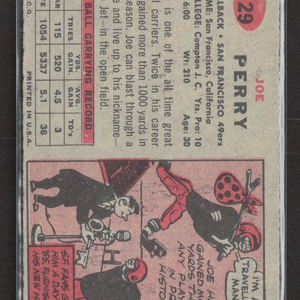 1957 Topps Joe Perry #129