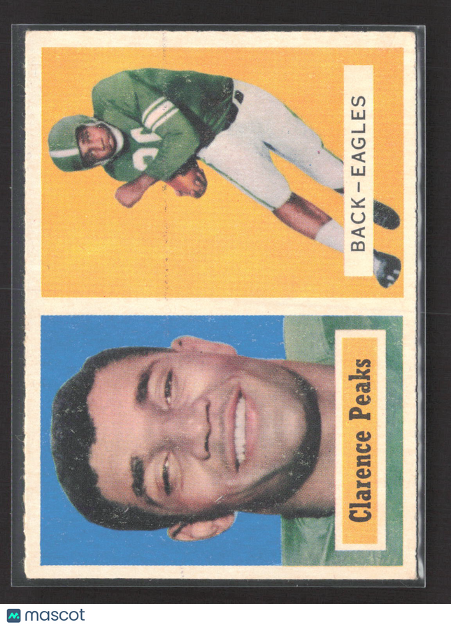 1957 Topps Clarence Peaks #37