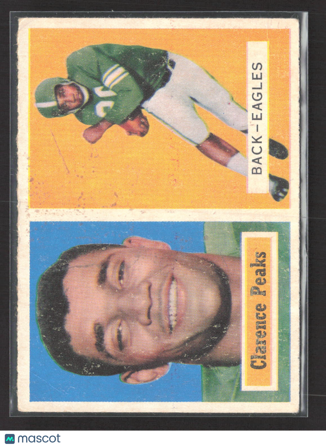 1957 Topps Clarence Peaks #37