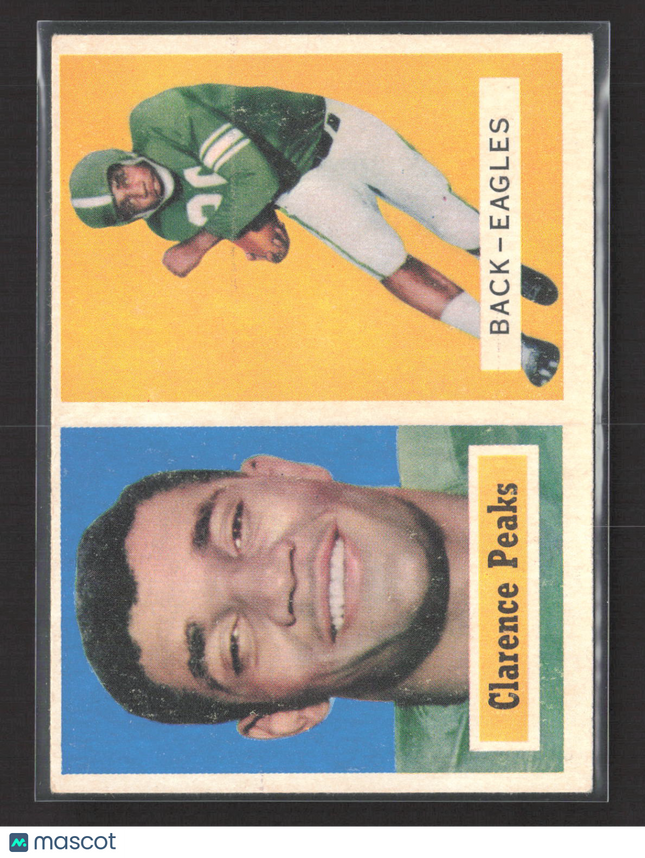 1957 Topps Clarence Peaks #37