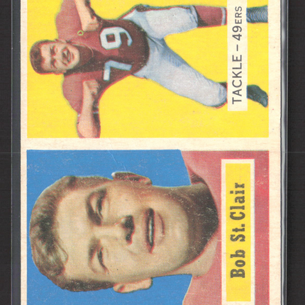 1957 Topps Bob St. Clair #18