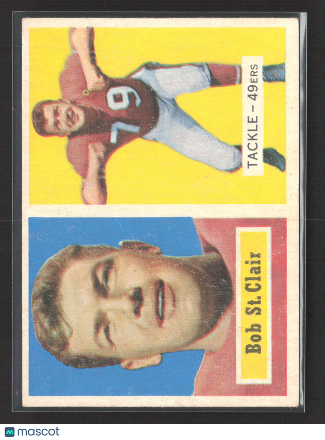1957 Topps Bob St. Clair #18