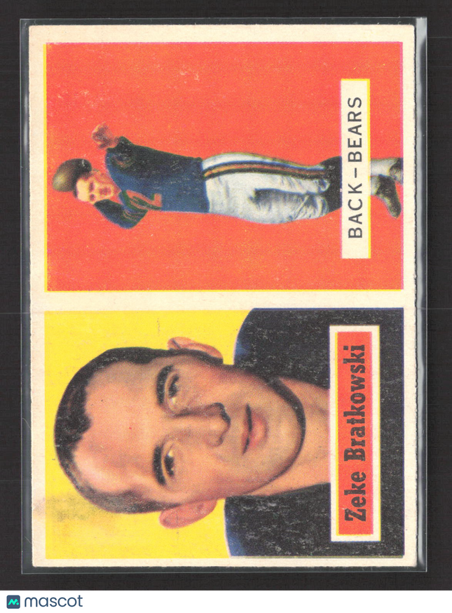 1957 Topps Zeke Bratkowski #140