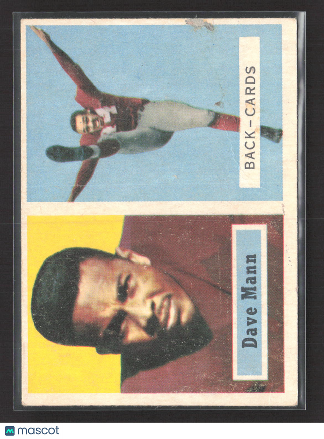 1957 Topps Dave Mann #50