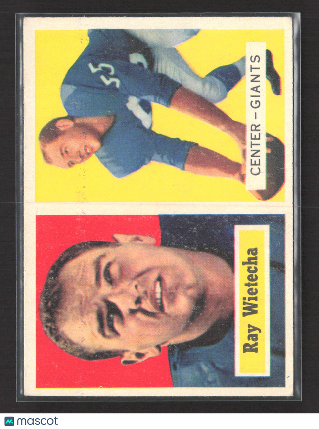 1957 Topps Ray Wietecha #122