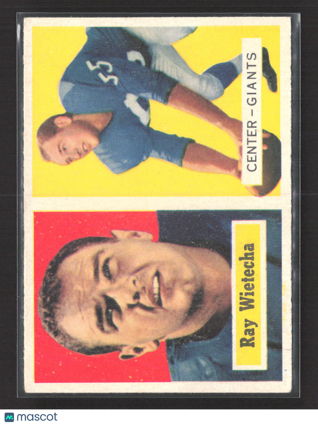 1957 Topps Ray Wietecha #122