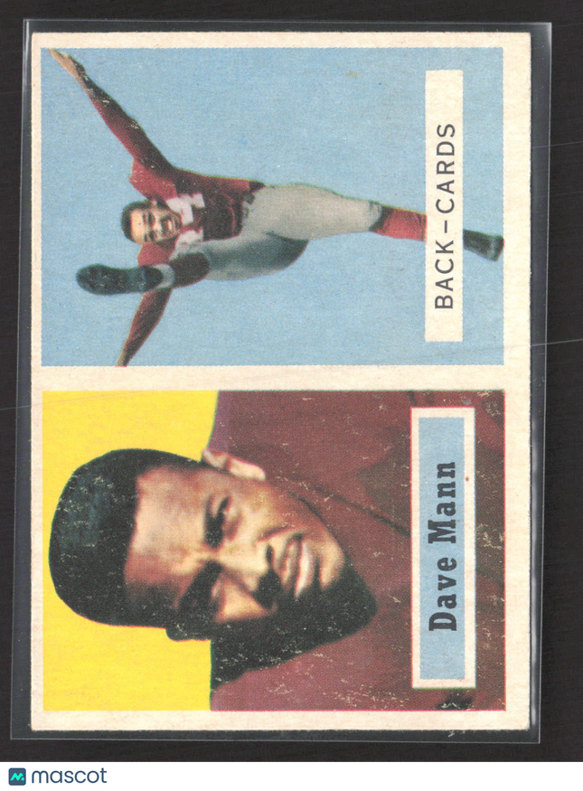 1957 Topps Dave Mann #50