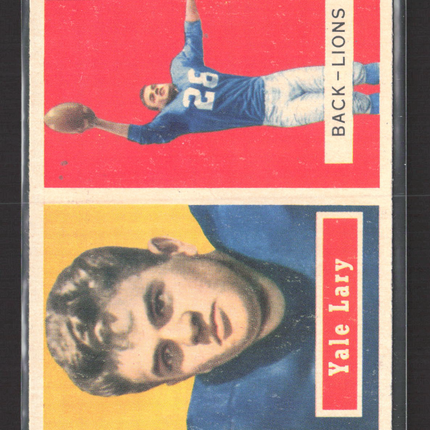 1957 Topps Yale Lary #68