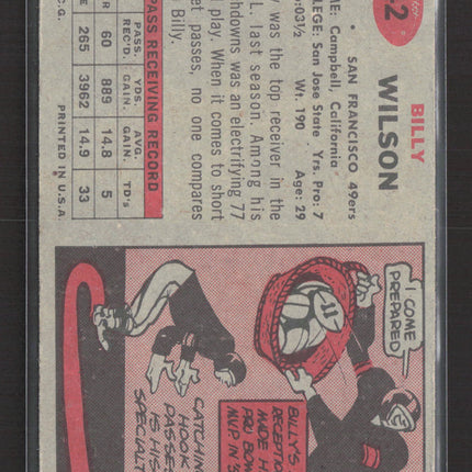 1957 Topps Billy Wilson #42