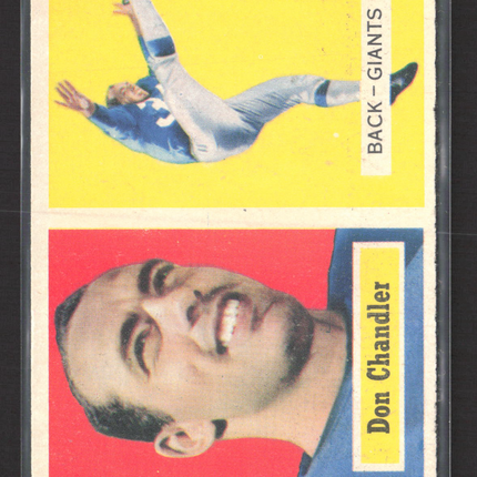 1957 Topps Don Chandler #23